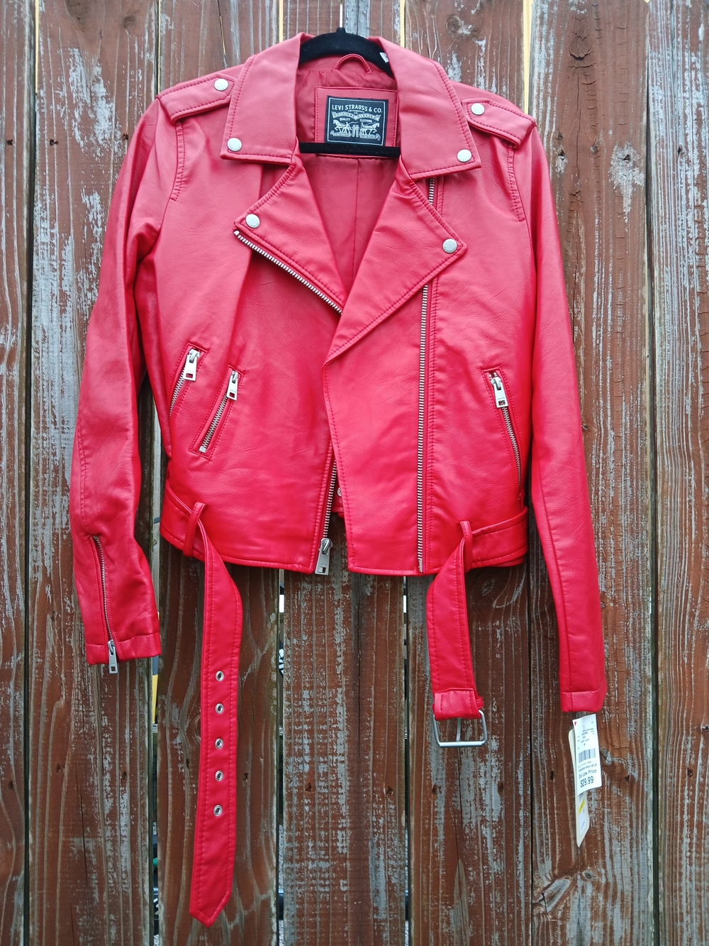 Levi's Faux Leather Moto Jacket